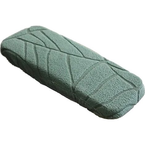Copribraccioli in tessuto jacquard, poliestere resistente, verde chiaro (1/2)