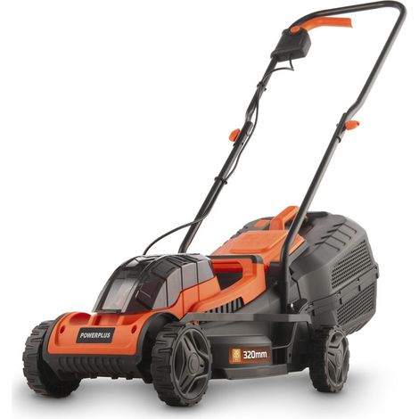 Powerplus Dual Power Tondeuse à gazon brushless POWDPG75563 - 20V Ø 320mm - excl. battery and charger