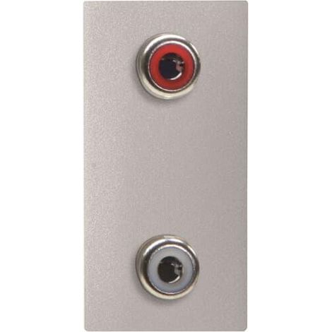 Zenit 2X Rca - 1M - Platine 2CLA215520N1301 ABB N2155.2PL