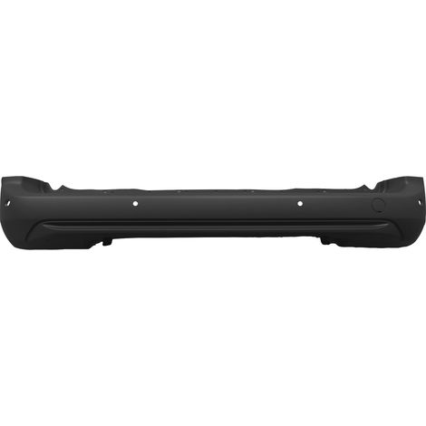 PARAURTI POSTERIORE CENTRALE NERO CON PARKASSIST E ANGOLO MORTO (6 PORTASENSORI) CON TAPPO GANCIO TRAINO - CITROEN - Berlingo Van 2018 - 1633557380 - 39165982 - SU001A8801