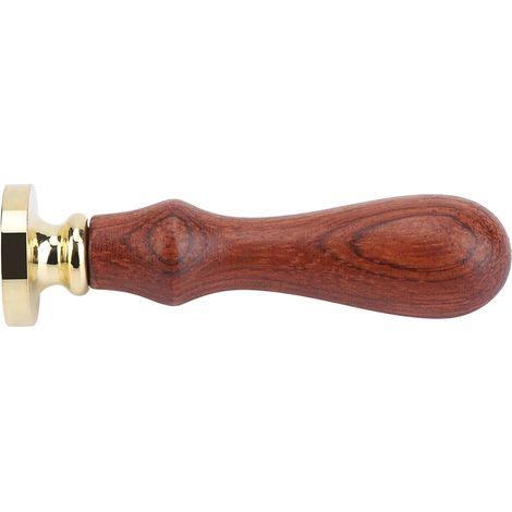 Bâton de Cire à Sceller Rétro en Bois pour Cartes de Mariage - Cachet Classique (039) (1/5)