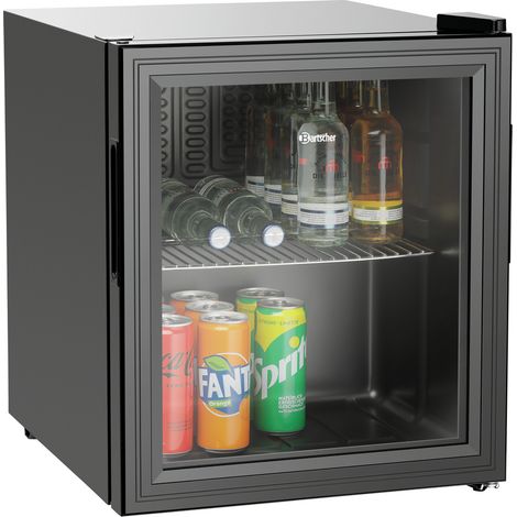 Réfrigérateur avec porte en verre 46 L - Bartscher