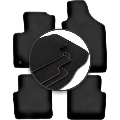 Tapis de voiture haut de gamme pour : Fiat 500 FL à hayon (2013-2019) (1/5)