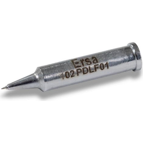 ERSA ERSADUR i-Tip punta per saldatura a matita, dritta, diametro 0,1 mm, con rivestimento ERSADUR-LF (saldatura senza piombo) per una maggiore durata 0102PDLF01 (1/4)