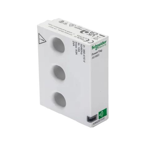 Schneider A9MEM1540 Acti9 PowerTag A9 Energy Sensor, 63A, 1 VA, Wireless