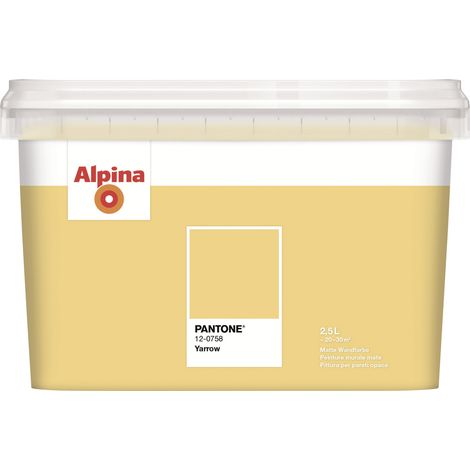 Alpina Wandfarbe Pantone matt yarrow 2,5 L Wandfarbe