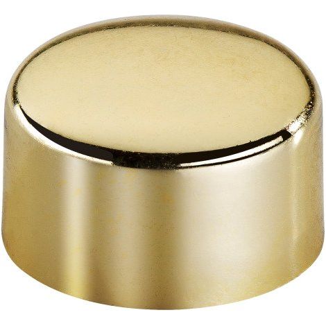 Plots magnétiques-aimants Ø 9 mm or - Lot de 12 (1/3)