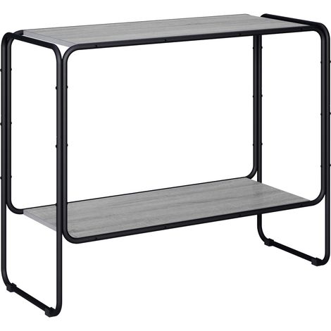 Aparador Sonoma gris 93.5 x 38 x 75 cm Madera de ingeniería vidaXL (1/5)