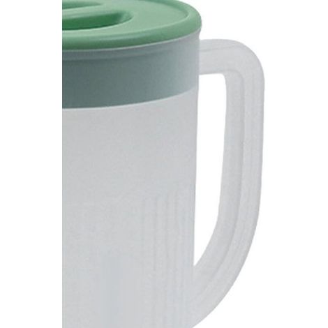 Pichet plastique - 1 pièce, Grande capacité 2.7L - Carafe eau jus lait - Avec couvercle - Moderne Cuneary (1/5)