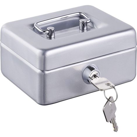 Mini-caisse pour enfants, argent (1/2)
