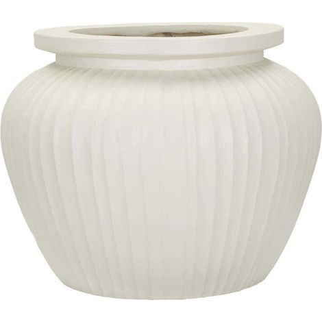 Vase en magnésie Chil 48 x 38 cm (1/4)