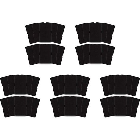 Lot de 50 Filtres de SéCheuse pour Remplacement de SéCheuse pour Beko 2964840100, Filtre à Peluches pour SèChe-Linge Beko DE8635Rx DS7512Pa (1/5)