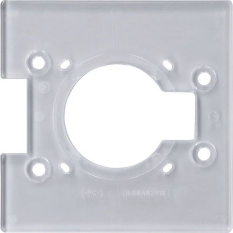 Bosch PRO  placa base  cuadrada 7  x 96  x 96  mm  - 2608001111 (1/5)