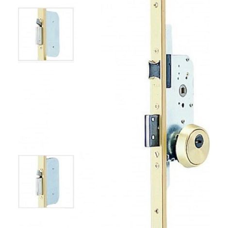 CERRADURA SEGURIDAD 3P TESA TLPNSCLAE PALANCA CUELLO LARGO 40mm ESMALTADA SIN CILINDRO (1/2)