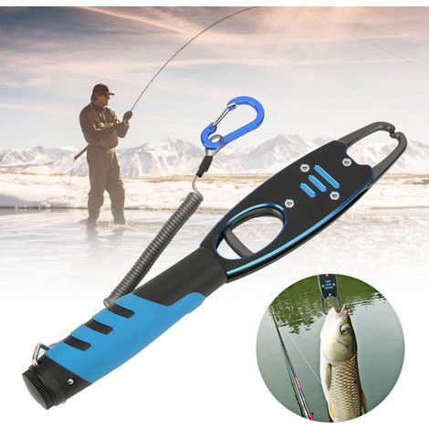 Pince de pêche bleue BL-040 en alliage d'aluminium avec balance intégrée et poignée antidérapante (1/5)