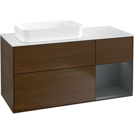 Villeroy & Boch F691HGGN Armoire sous lavabo Finion F69 (1/2)
