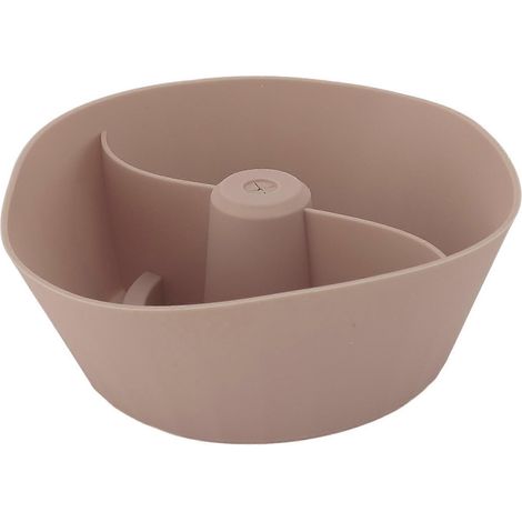 Bol à goûter réutilisable anti-fuites pour gobelet, grande capacité, en silicone, pour activités de plein air, kaki. (1/4)
