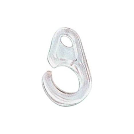 Ganci Plastica Trasparenti Per Bastoni Legno D.10 500 Pz
