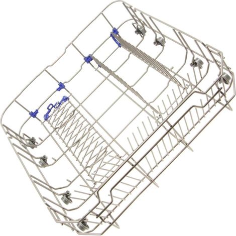 Panier inferieur (54,6 x 55 x 20,3 cm) pour lave-vaisselle Valberg, Continental Edison, Thomson, Gorenje, Brandt, Saba, Proline, De Dietrich - 12976000001463