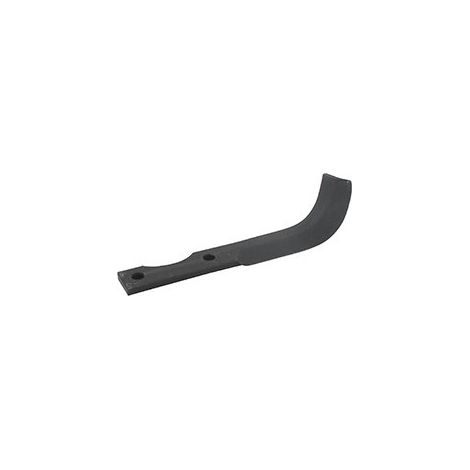 Cuchillo de fresa recto para fresa trasera compatible con BCS Modelo 715 - L: 190mm. Tipo de trabajo.