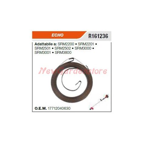 Molla avviamento ECHO decespugliatore SRM2200 2201 2501 2502 300 R161236
