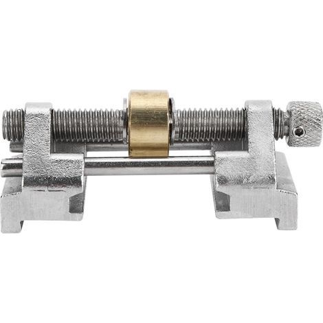 Gabarit de guidage d'affûtage, outils fins Système d'affûtage en acier inoxydable Ensemble d'affûteuse de couteaux avec serrage latéral de rouleau Affûtage de bord de ciseau à angle fixe (1/5)