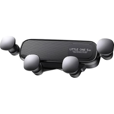 Support universel pour téléphone de voiture, lien par gravité, Clip de ventilation Automobile, Type de crochet à vis cellulaire. (1/5)