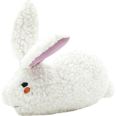 Jouet interactif pour Chien Forme Lapereau-S, Design réaliste et coloré, Durable et Facile à Nettoyer, idéal pour Petites et Moyennes Races, 21cm, Couleur variée, Modèle Barnyard