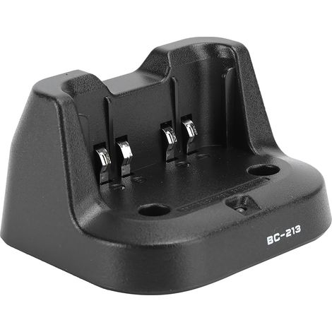 Chargeur de batterie BC213 pour radio ICOM ICV88 ICF1000 ICF2000 Prise UE/US 100-240 V (prise UE) (1/5)