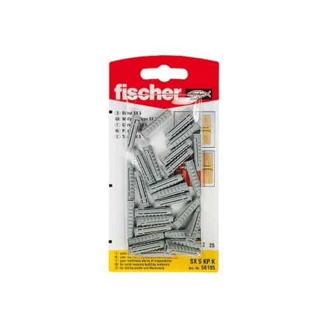 FISCHER SX Plus Stopfen Ø8x40mm - Blister 20 Einheiten 567823