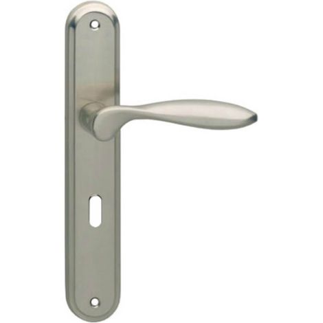 Poignée de porte rétro George Clé 56mm nickel mat - 0019.169524