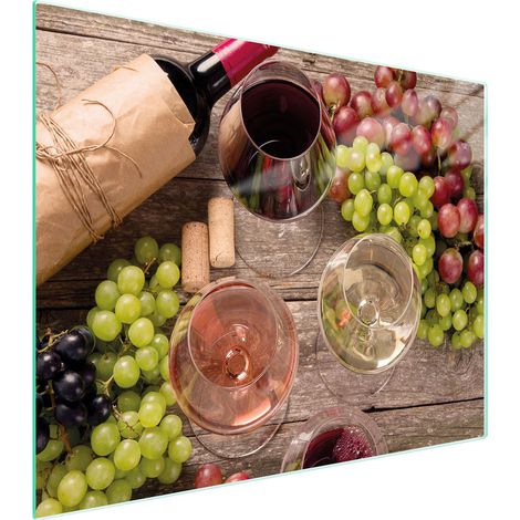 TAGLIERE IN VETRO 52x40 VINO (1/5)