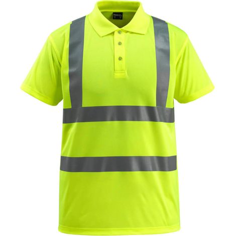 Mascot Warnschutz Polo-Shirt BOWEN SAFE LIGHT 50593 Gr. L warngelb (1/5)
