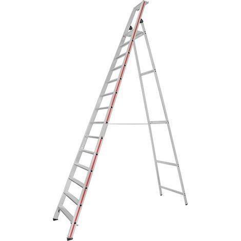 Scaletta 10 gradini - altezza massima di lavoro 4.32m - 8026/10