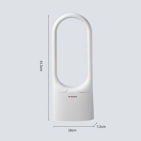 Brosse WC murale pour WC, accessoires de salle de bain, tête de brosse double en nylon TPR, ensemble d'outils de nettoyage ménager, blanc (1/5)