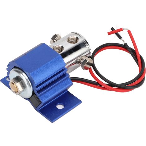 Universelles Verriegelungsset für vordere Bremsleitungen, elektrische Fahrhöhenverstellung, elektromagnetische Neigungsstützen, 12–24 V DC, blau (1/5)