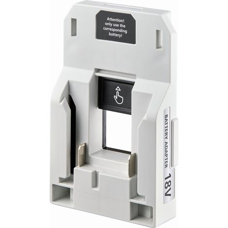 Laserliner PowerAdapter Adapter für Metabo 18V Akkusystem, für Laserliner Multi-18V-Geräte, IP54, 83 g, passend für LiPOWER/LiHD 18V