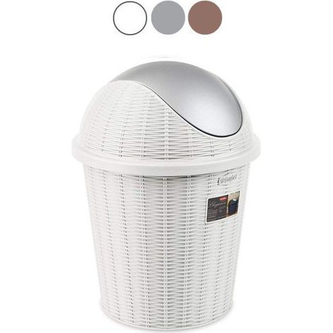 Poubelle basculante. Élégance Gris L 10 Stefanpl