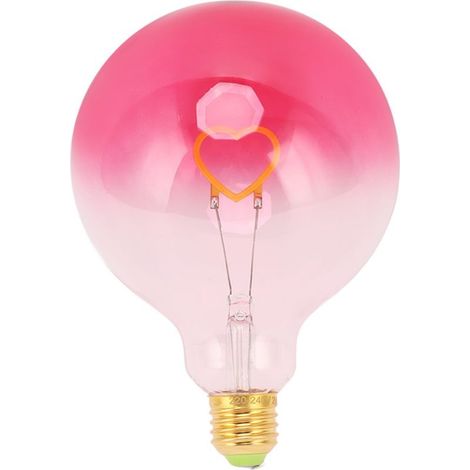 Bulb decorative LED professional, to intensity variable, base to screw E27, night atmosphere, pink gradient, 220-240V (1/5)