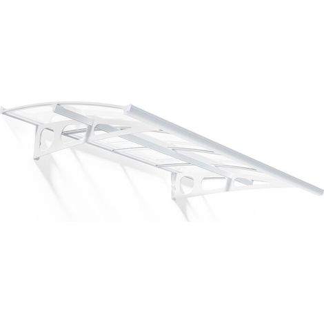 Palram - Canopia Vordach Bordeaux 2230 weiß 139x223,5 cm