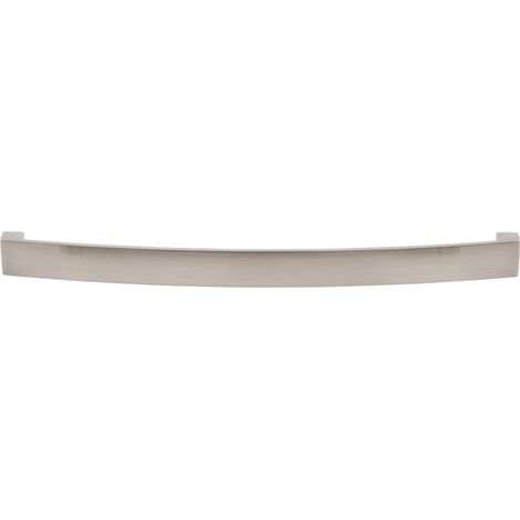 Tirador aluminio níquel satinado 256mm muebles y armarios (1/2)