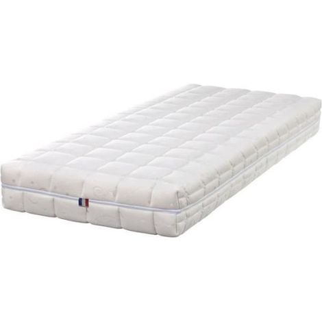 Matelas 160x190 cm ferme 21 cm - Dehoussable - Compatible avec literies électriques - Soutien optimal - Confort durable - Usage quotidien (1/4)