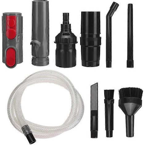 Pour V7 V8 V10 V11 Aspirateur de remplacement Flat Suction Tube Adapter Head Crevice Tool Car Vehicle Kit (1/5)