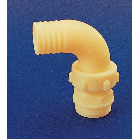 RACCORDO NYLON 3 PZ CURVO ART. 2046 1X25. Prezzo per 1 pezzo. (1/2)