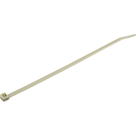 Serre-câble RS PRO 203mm x 4,6 mm Gris en Nylon 66 ( Prix pour Sachet de 100 )