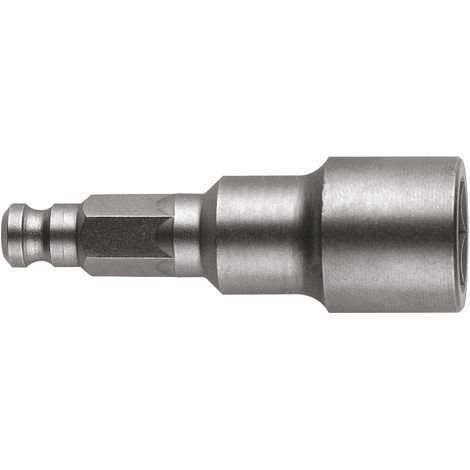 TrAdE Shop Traesio - Inserto Chiave A Bussola Magnetica Attacco 1/4 Per Avvitatore Lunghezza 50mm - -12 mm - (1/5)