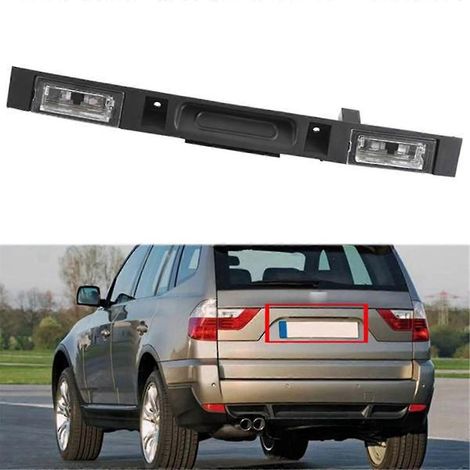 Conjunto de interruptor de portón trasero con botón de llave para BMW E83 X3 2004-2010 (()) (1/4)