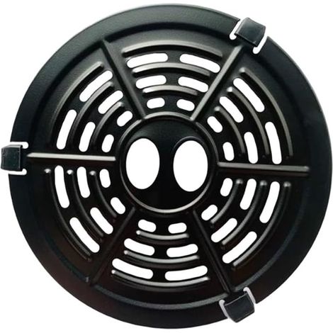 Plate de Remplacement pour Friteuse à Air 15,5 x 15,5 cm avec 3 Protège-Coins, pour accessoire Antiadhésif et pour facile à Nettoyer pour Cuisine Quotidienne (1/5)