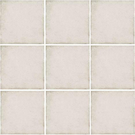 Aelle - Carrelage sol / mur effet ciment uni beige 20x20 cm ART NOUVEAU BONE - Vendu par boîte de 1 m² (1/3)