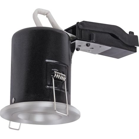 Aric – Spot encastrable GU10 6W IP20 – Fixe nickel – Connexion sans outil – Optimisé pour démarche BBC – Pour éclairage intérieur (1/3)
